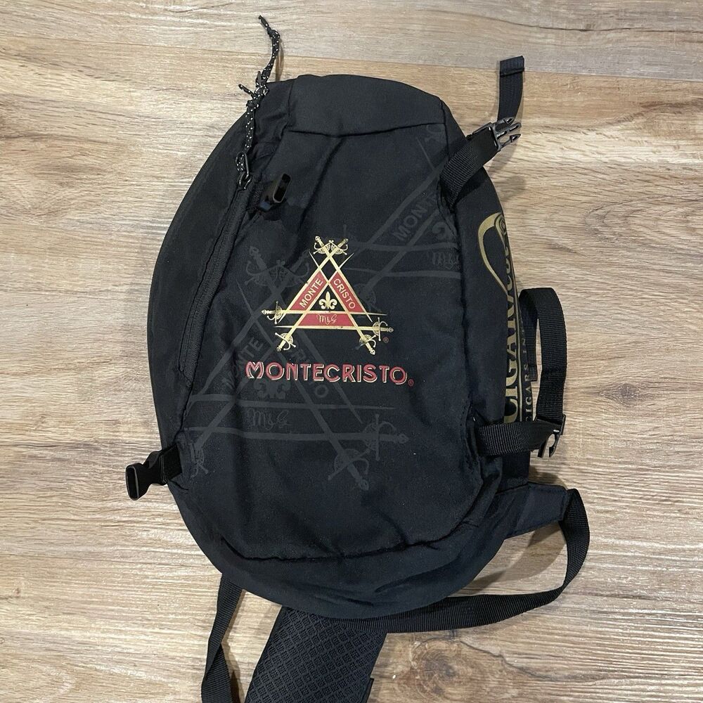 2022 Cigar Fest Montecristo Cigar Crossbody Sling Shoulder Bag Backpack